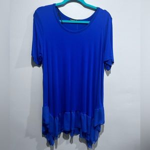 Kim & Cami Plus Size 1X Peplum Top